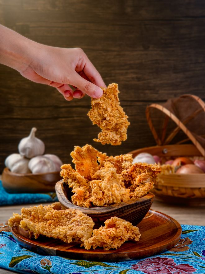 Kulit Ayam Crispy