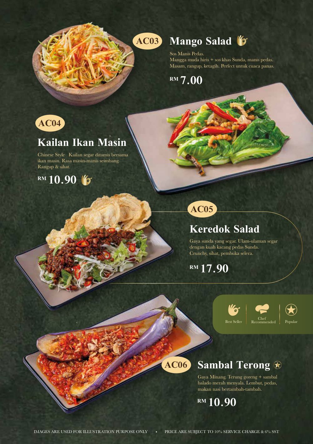 Simply Enak menu page 13