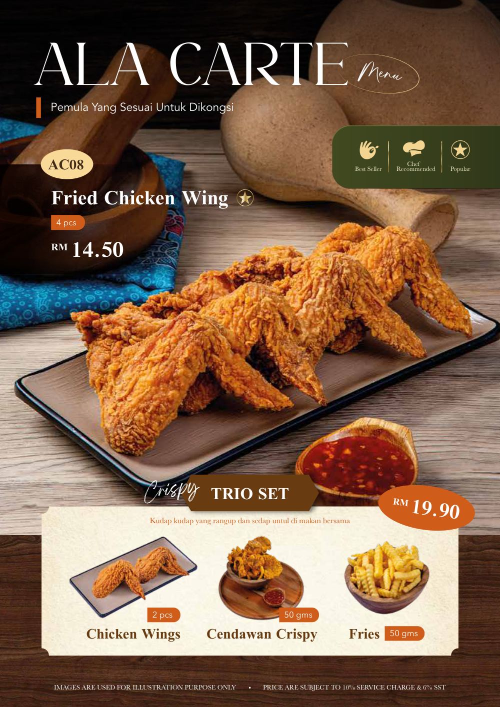 Simply Enak menu page 15
