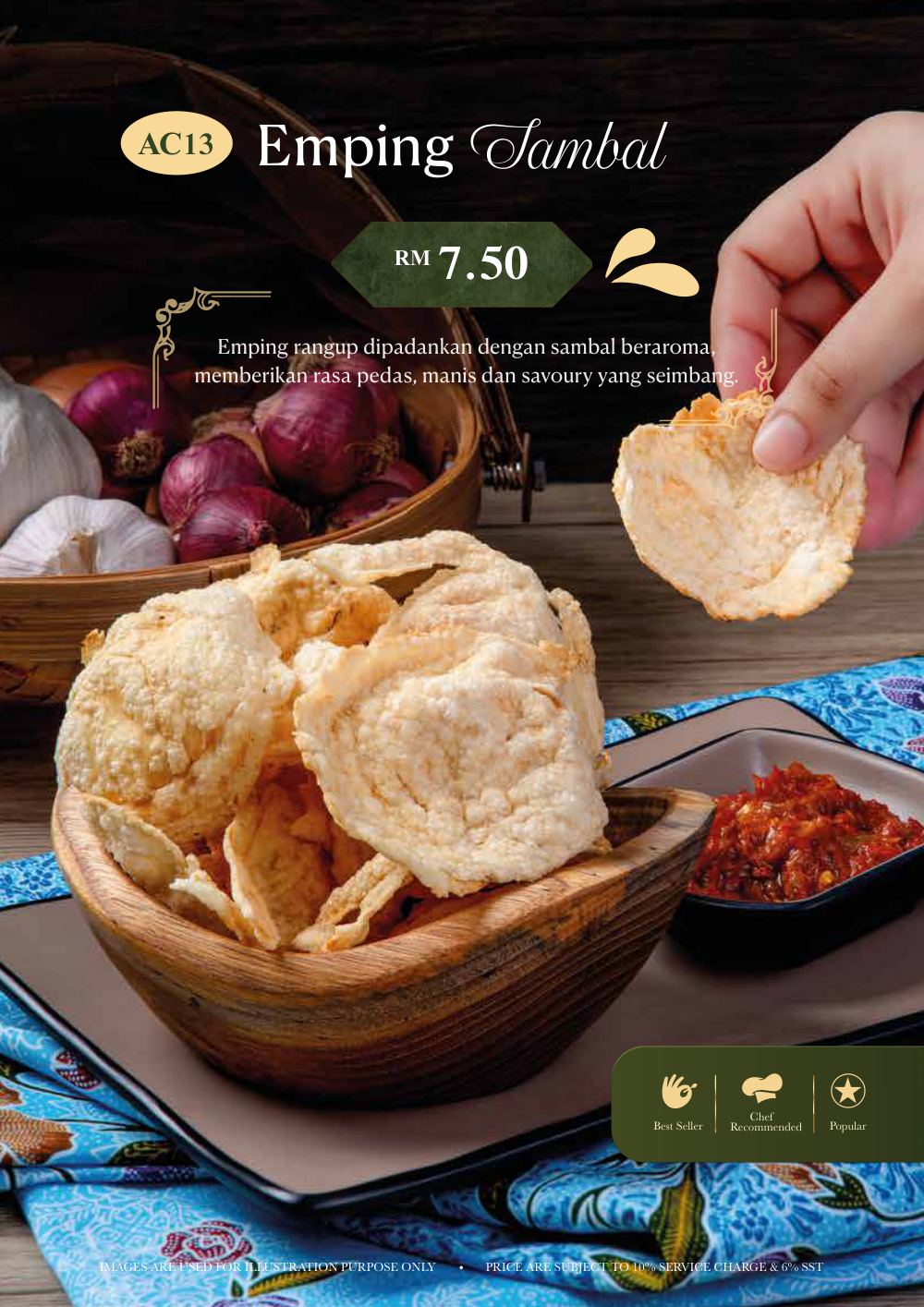 Simply Enak menu page 18