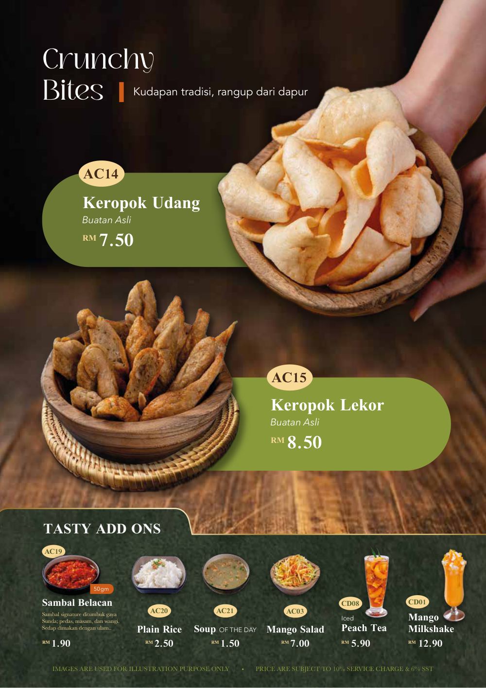 Simply Enak menu page 19