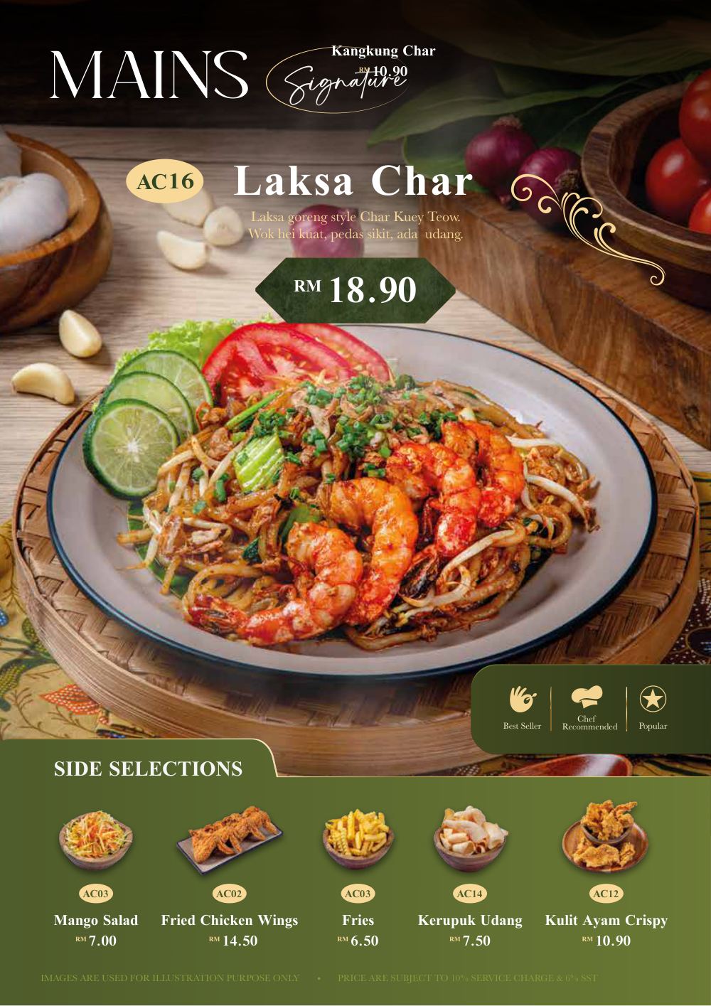 Simply Enak menu page 20